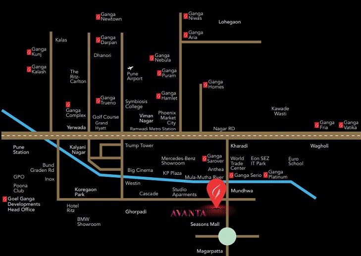 Ganga Legends Floor Plan